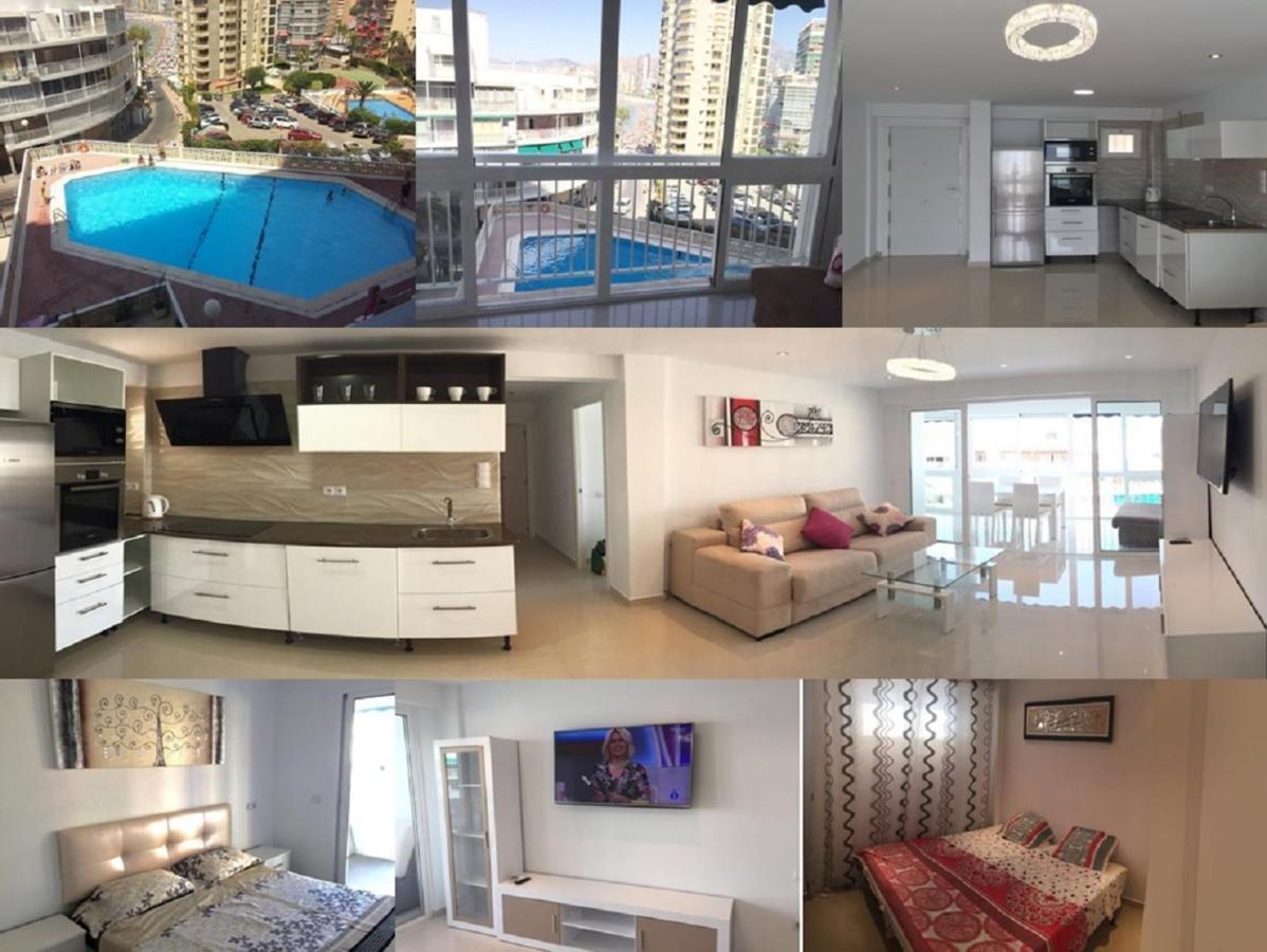 Levante Beachfront Luxury Apartment Бенидорм Екстериор снимка